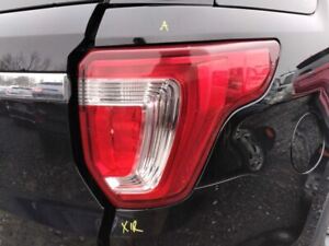 Passenger Tail Light Without Police Package Fits 16-19 EXPLORER 2557074