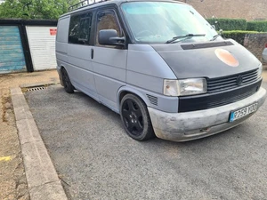 Vw T4 Camper Van With Awning And Camping Equipment. - Picture 1 of 24