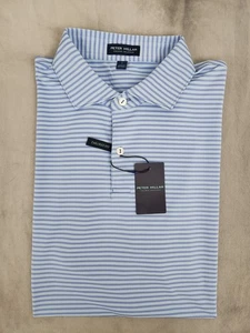 Polo Peter Millar Elixir Sawyer Performance Jersey MF24XK01E Uomo Taglia Large - Foto 1 di 13