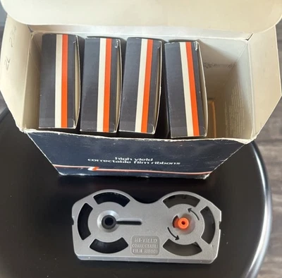4 IBM Selectric II III Correctable Typewriter Ribbon Cartridges High Yield - Image 1 of 4