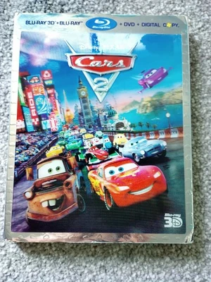Cars 2 [3D] (DVD/Blu-ray 3D/Blu-ray, 2011) - Image 1 of 4