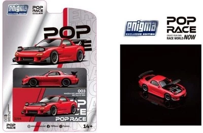 MAZDA RX-7 (FD3S) Widebody  - redmetallic - ENIGMA 1:64 - Immagine 1 di 4