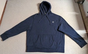 American Eagle Outfitters Hombres XXLarge Azul Pullover Sudadera con Capucha 25 - Imagen 1 de 8