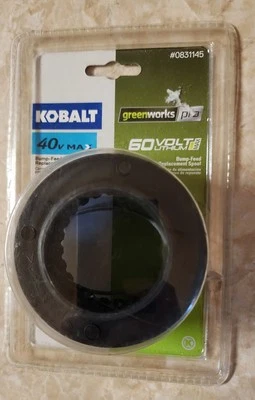 Kobalt Greenworks Pro Bump-Feed Replacement Trimmer Line Spool #0831145 60 V - Image 1 of 2