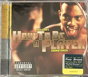 ORIGINAL SOUNDTRACK "HOW TO BE A PLAYER" BRAND NEW ORIGINAL 1997 USA CD ALBUM** - Imagen 1 de 2