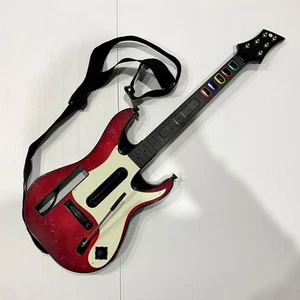 Wireless Guitar For Guitar Hero - Nintendo Wii - Tested & Working - Free Postage - Picture 1 of 2