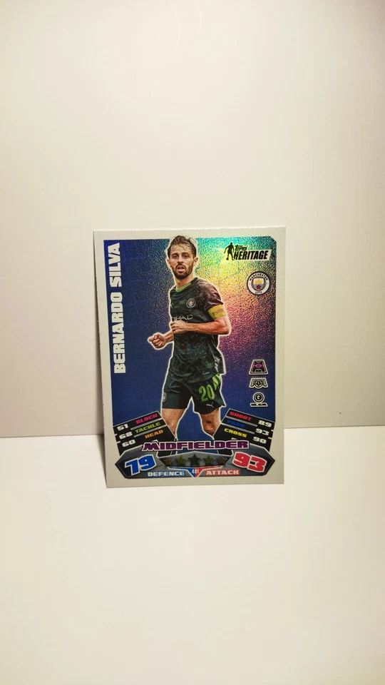 Match Attax 2025/26 Bernardo Silva Topps Heritage - Imagen 1 de 1