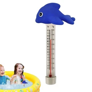 Swimming Pool Floating Thermometer Spa Hot Tub Fish Ponds Duck Temperatur Meter - Picture 1 of 11