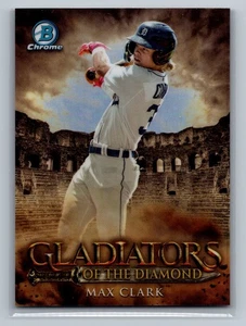 Max Clark 2024 Bowman #GOTD-13 Gladiadores de los Tigres Diamante - Imagen 1 de 2