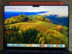 Oryginalny Apple MacBook Pro 16" M2 2023 A2780 Ekran LCD Montaż Srebrny EMC 8103 - Zdjęcie 1 z 19