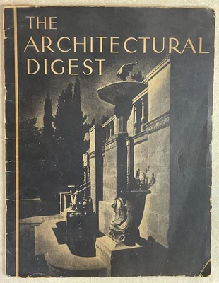 1941 The Architectural Digest Volume X Number 3-Style-Conscious Subscribers - Image 1 of 4