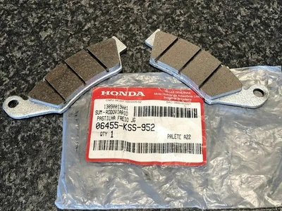 2014-2024 Honda CRF125F подлинный передний тормоз суппорт колодки комплект 06455-KSS-952 - Изображение 1 из 4