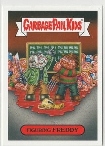 Garbage Pail Kids Figuring Freddy #5a 2019 Revenge Oh, The Horror-ible GPK 7065