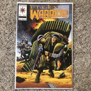 Eternal Warrior #11 Comic Book Vintage 1993 WWII Valiant World War 2 Soldier - Picture 1 of 8