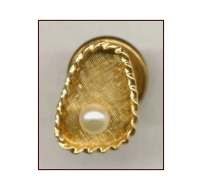 Corbata ORO 14K con perla cultivada Foto 1 de 2