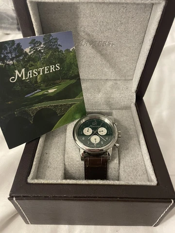 2019 Masters Commemorative Watch - Limited Edition Worn 22/800 Tiger Woods RARE Cover