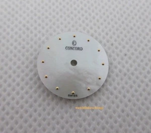 New Concord Mother of Pearl MOP Dial 16mm - Picture 1 of 3