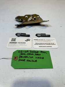 2003-2009 Dodge Ram 1500 2500 3500 Driver Inside Door Latch LH 4G271V - Picture 1 of 8
