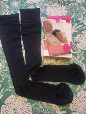 Calcetines de compresión Mediven para hombre estándar estilo pantorrilla 8-15 elige talla y color Foto 1 de 4