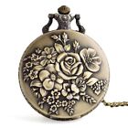 Flip Vintage With Necklace Pocket Watch Fob Watches Pocket Steampunk