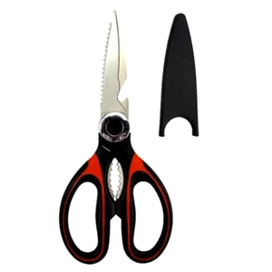 Smart Kitchen Shears with Cover Scissors Kitchen Gadgets Utility Heavy Duty Stai - Picture 1 of 9