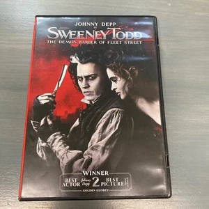 Sweeney Todd: The Demon Barber Of Fleet Street (DVD 2008) Johnny Depp Tim Burton - Foto 1 di 2