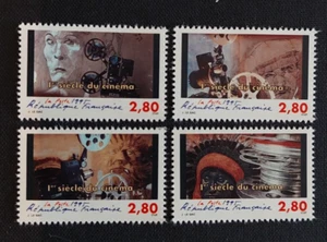 France year 1995 2919 to 2922 new luxury ** 1st century cinema (BF 17) - Picture 1 of 1