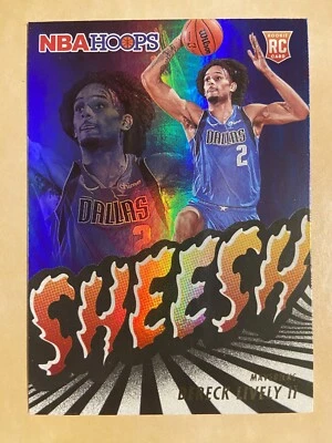 2023-24 Panini NBA Hoops Derek Lively II #13 SHEESH Holo Dallas Mavericks RC - Image 1 of 2
