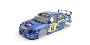 Kyosho 1/10 Subaru Impreza WRC 2002 Decoration Painted Body Set FAB612BL - Picture 1 of 1