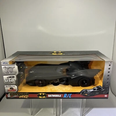 Batimóvil Jada Toys Hollywood Rides - 2,4 GHz control remoto turbo vintage #ML Foto 1 de 4