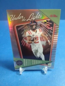 2022 Panini Legacy Matt Corral Under the Lights Silver RC Panthers Ole Miss /100 - Picture 1 of 4