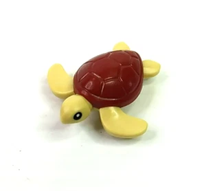 LEGO Baby Sea Turtle Tan w Dark Red Shell Animal Genuine New 6386219 - Picture 1 of 4
