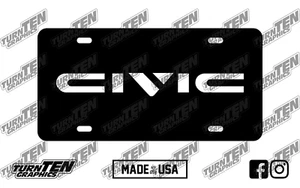 Placa de tocador Honda Civic 1988-1991 JDM EF9 - Imagen 1 de 1