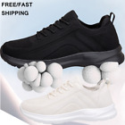 MENS SPORTS TRAINERS CASUAL LACE GYM WALKING SHOCK ABSORBING RUNNING SHOES SIZE