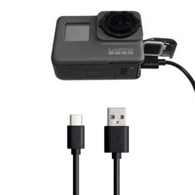 USB Charging Cable for GoPro Hero 13 /Hero 12 / Hero 11 / Hero 10 / Hero 9 Black - Image 1 of 4