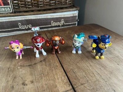 Figuras de cachorros de acción serie metálica Paw Patrol - 5 piezas Foto 1 de 4