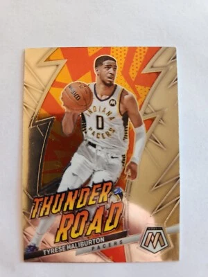 2022-23 Panini Mosaic - Thunder Road Tyrese Haliburton #3 - Image 1 of 2