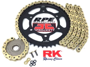2016-2021 Yamaha XSR900 RK ZXW 520 16/45 OEM Gold Race Chain and Sprockets Kit - Picture 1 of 8