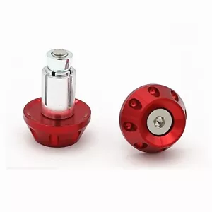 Motorcycle 7/8" 22MM Handlebar Grips Handle Bar Cap End Plugs Scooter Off-road - Bild 1 von 4