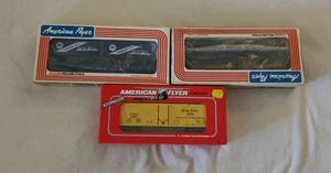 Ame Flyer Lot Of 3 #6-48807 GARX Nickel Plate, 4-9000 B&O W/Vans,6-48502 Wabash - Picture 1 of 5