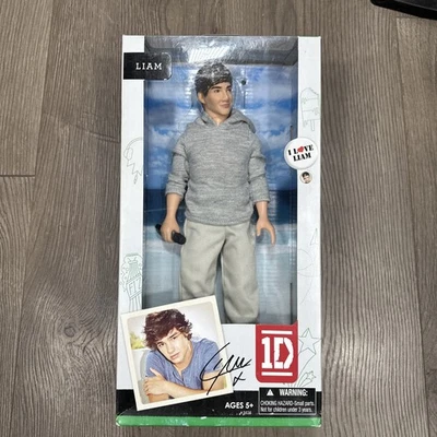 NUEVO Muñeco Hasbro One Direction Liam Payne 12”, SELLADO - Sudadera con capucha gris 2012 Foto 1 de 4