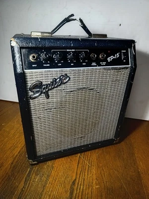 Fender Squier BP15 Bass Guitar Amplifier Combo Amp SERVICED* + WARRANTY  - Image 1 of 4