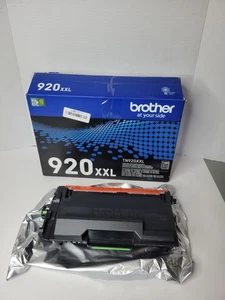 Cartucho de tóner negro Brother genuino TN920XL CAJA ABIERTA USADO - Imagen 1 de 6