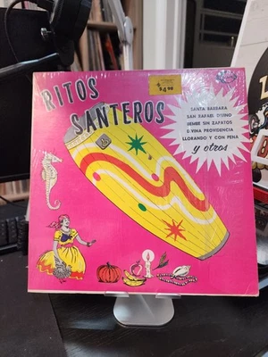 Luis Griñán Y Su Orquesta – Ritos Santeros (In Shrink/Rare) VG+/VG+ - Image 1 of 4