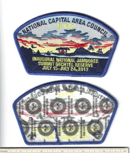 EM SCOUT BSA 2013 JAMBOREE JSP CSP B112 NATIONAL CAPITAL AREA COUNCIL SBR BMY RE - Picture 1 of 1