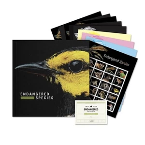 Endangered Species Limited Edition Collector's Stamp Set (Sealed) - Picture 1 of 7