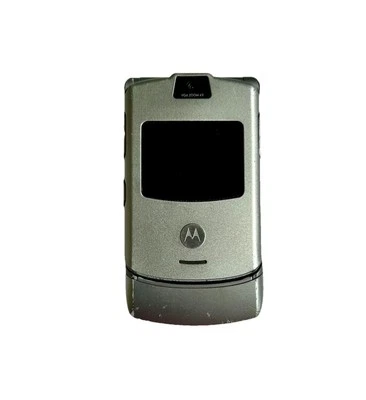 Teléfono celular Motorola RZR V3M abatible - sin probar - COMO ESTÁ SOLO PARA REPUESTOS Foto 1 de 4