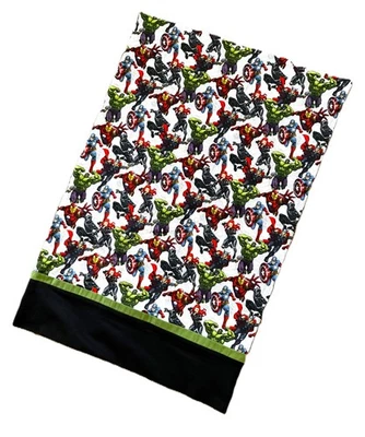 Fronha Vingadores, Hulk, Thor, Feita à Mão, Std/Queen Size, Algodão FRETE GRÁTIS! - Imagem 1 de 3