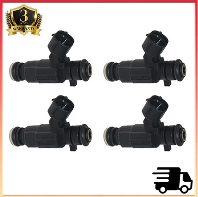 For 2001-2005 Hyundai Accent & 2004-2005 Dodge VERNA 1.6L L4 4Pcs Fuel Injectors Foto 1 de 4