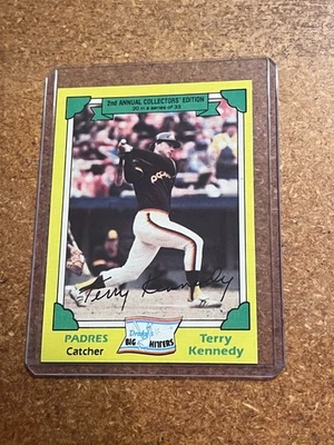 1982 Drake's Baseball Big Hitters 2nd Annual # 20 Terry Kennedy - Image 1 of 2
